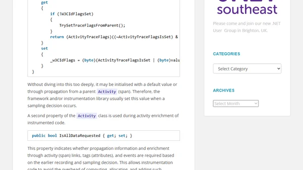 Disabling Recording of an Activity (span) in .NET OpenTelemetry Instrumentation