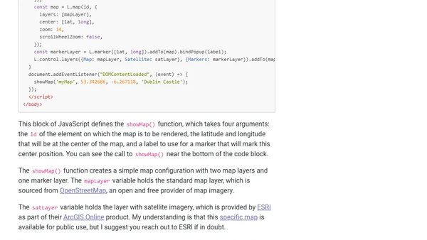 How to Add a Quick Interactive Map to your Website