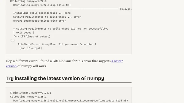 Learning Apache Flink S01E05: Installing PyFlink (with some bumps along the way…)