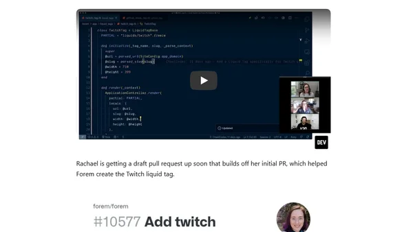 Pairing with Community Member Rachael Wright-Munn