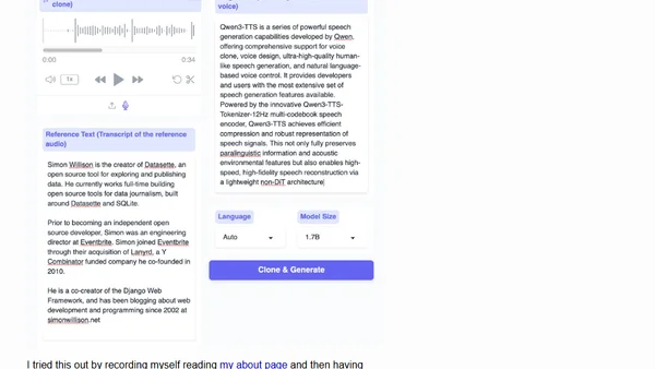 Qwen3-TTS Family is Now Open Sourced: Voice Design, Clone, and Generation