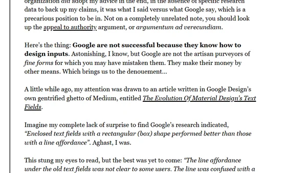 Listen To Me And Not Google