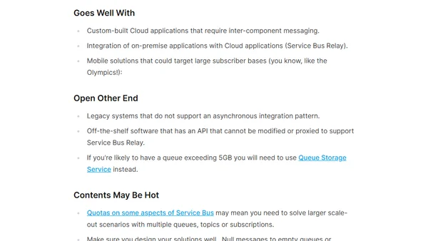 Not Your Father's Cloud: Microsoft Azure Service Bus Explained