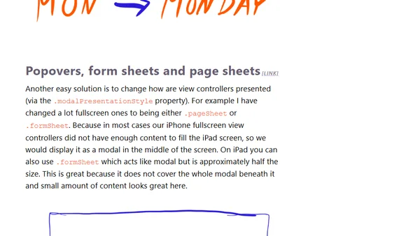 Porting iPhone app to iPad: My experience