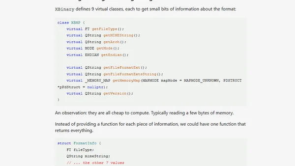 Case study of over-engineered C++ code