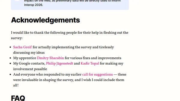 State of HTML 2025 now open!