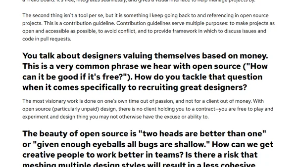 Opensource.com Interview