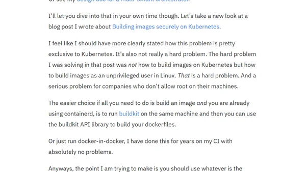 You might not need Kubernetes