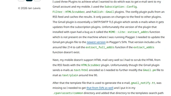 Twitter reply updates via e-mail