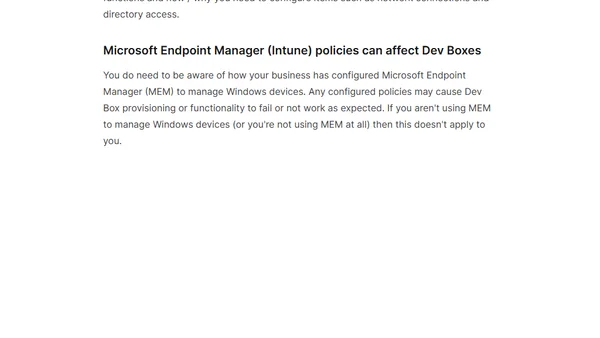 Tips on getting started with Microsoft Dev Box during public preview