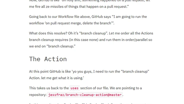 The Life of a GitHub Action