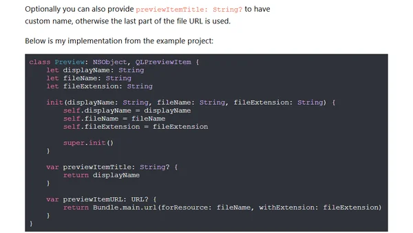 How to display files like PDFs, documents, GIFs, images and more in your app