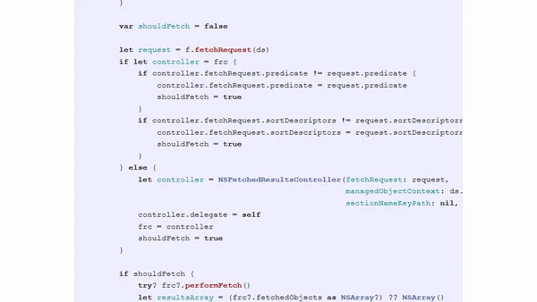 Core Data and SwiftUI