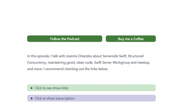 Serverside Swift, Structured Concurrency and more with Joannis Orlandos