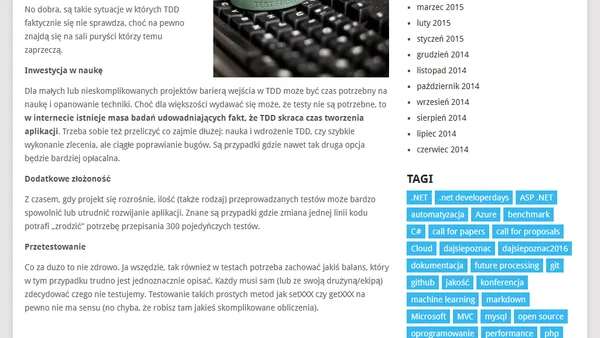 TDD w PHP: Wprowadzenie do test-driven development