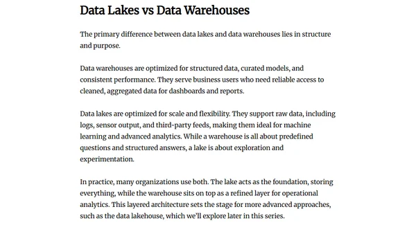 Introduction to Data Engineering Concepts | Data Lakes Explained