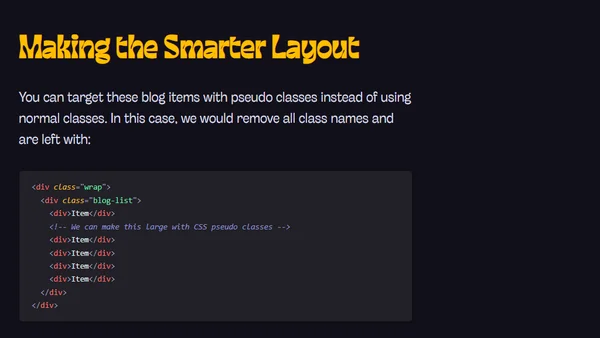 Smarter Layouts with Susy