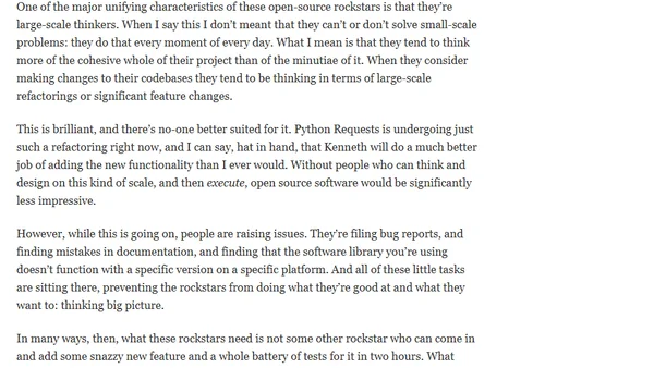 Not Everyone Needs To Be A Rockstar