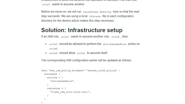 Setting up AWS EC2 Assume Role with Terraform