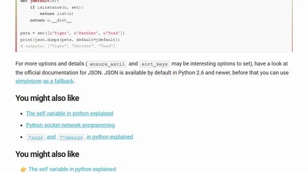 Storing and Loading Data with JSON