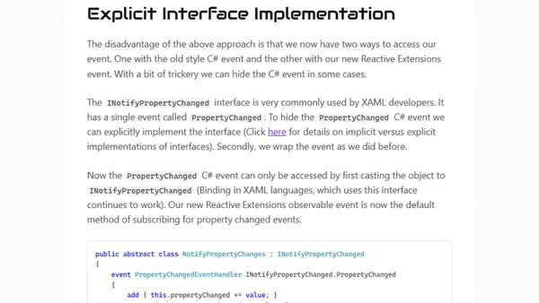 Reactive Extensions (Rx) - Part 2 - Wrapping C# Events