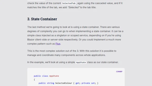 3 Ways to Communicate Between Components in Blazor