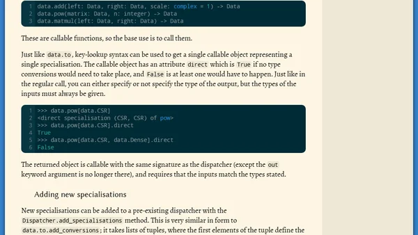 Overview of the new QuTiP data layer