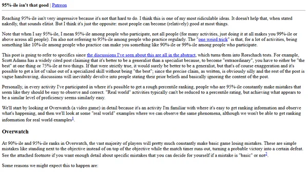 95%-ile isn't that good