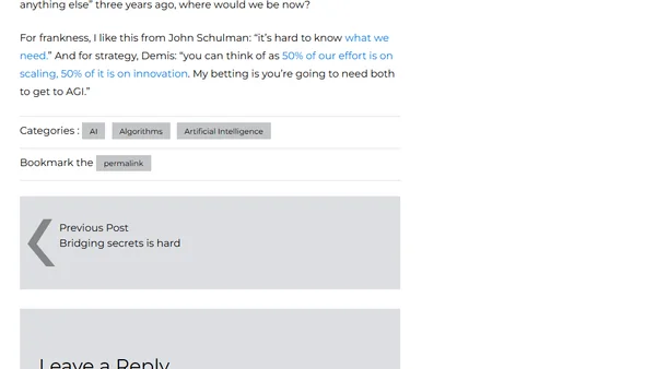 AGI, ASI, A*I – Do we have all we need to get there?