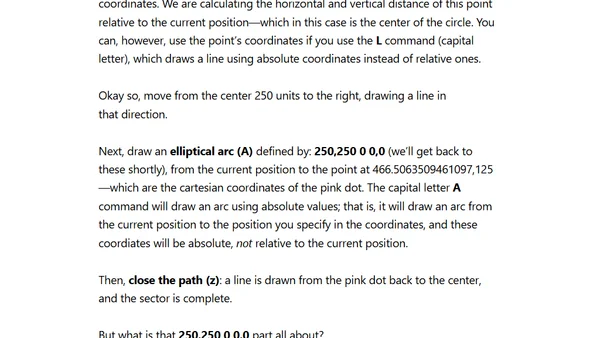 Building a Circular Navigation with SVG