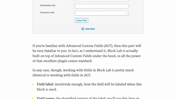 How to Create Custom Editor Blocks with Block Lab