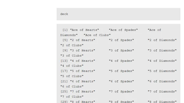 RObservations #48: Exploring All Possible Hands in 5 card Poker