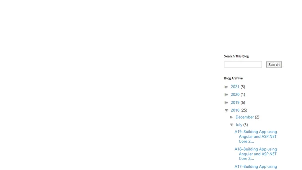 A16–Building App using Angular and ASP.NET Core 2.1–Reactive Forms