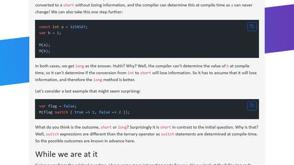 Overload resolution in C#