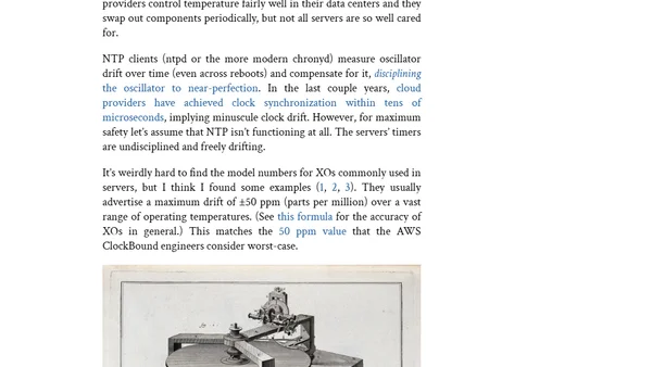 Can We Rely On Timers For Distributed Algorithms?