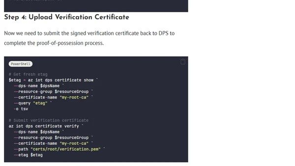 Using Azure Device Provisioning Service with Self Signed X.509 Certificates – Part 5