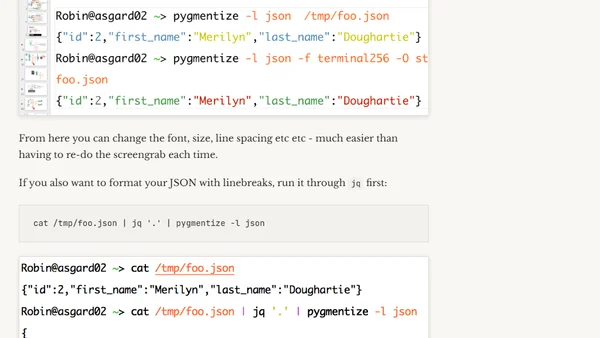 Syntax highlighting code for presentation slides