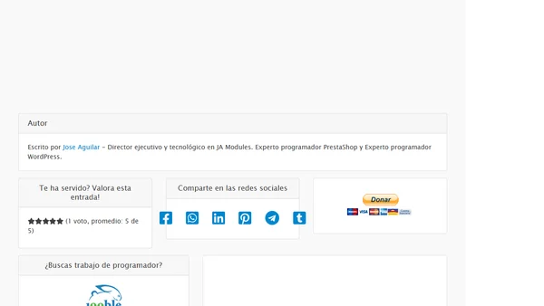 Normas de codificación de módulos para PrestaShop