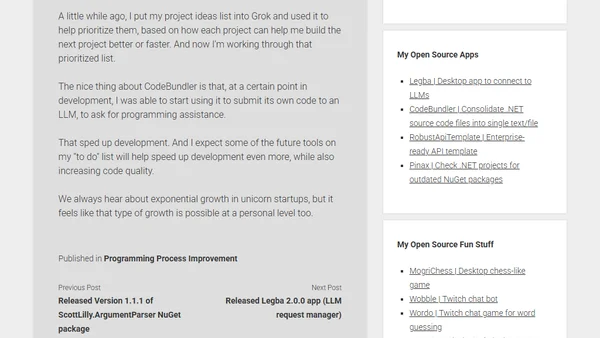 Released CodeBundler 1.0.0 app