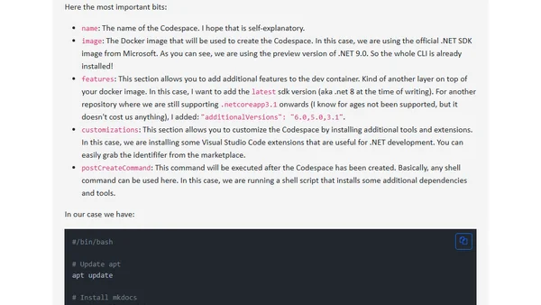 Codespaces for your open-source project