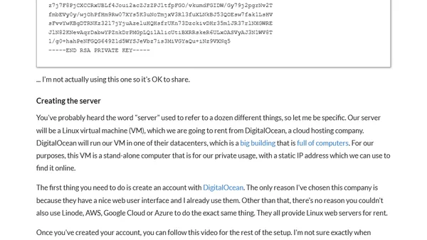 Simple Django deployment part one: infrastructure