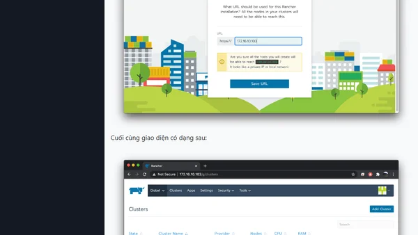 Sử dụng Rancher để quản lý Kubernetes Cluster