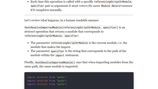 What Happens When a Module Is Imported Twice?