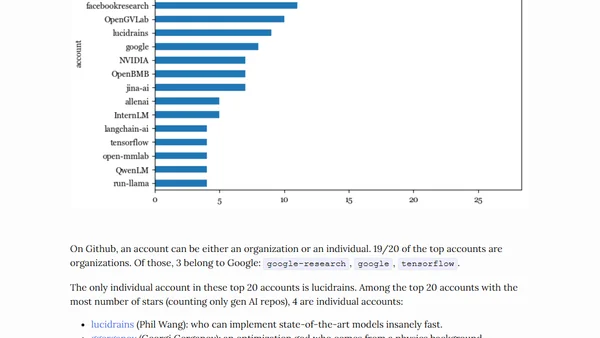 What I learned from looking at 900 most popular open source AI tools