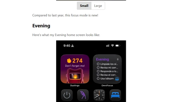 2025 iPhone Home Screens