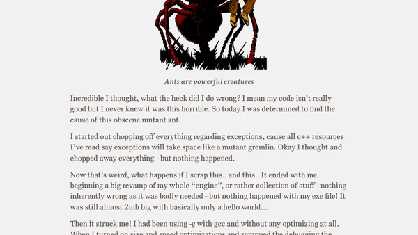 Why is my file so huge?