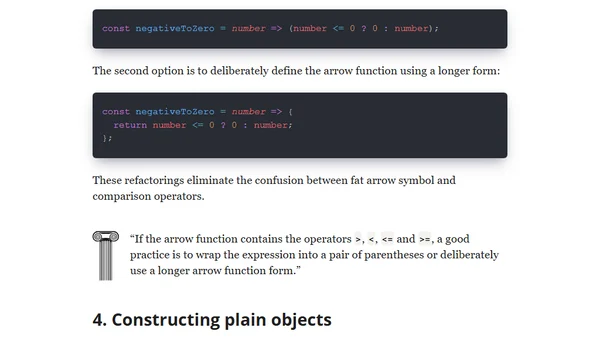 5 Best Practices to Write Quality Arrow Functions
