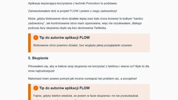 Technika Pomodoro. Dzień 1. Wnioski