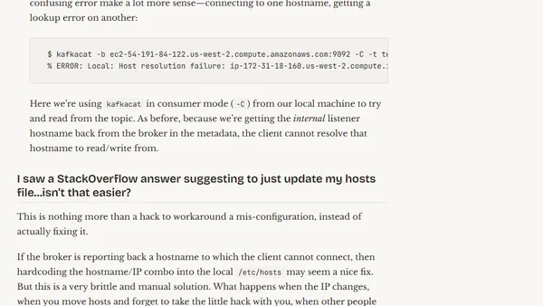 Kafka Listeners - Explained