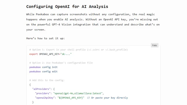 Peekaboo 2.0 – Free the CLI from its MCP shackles